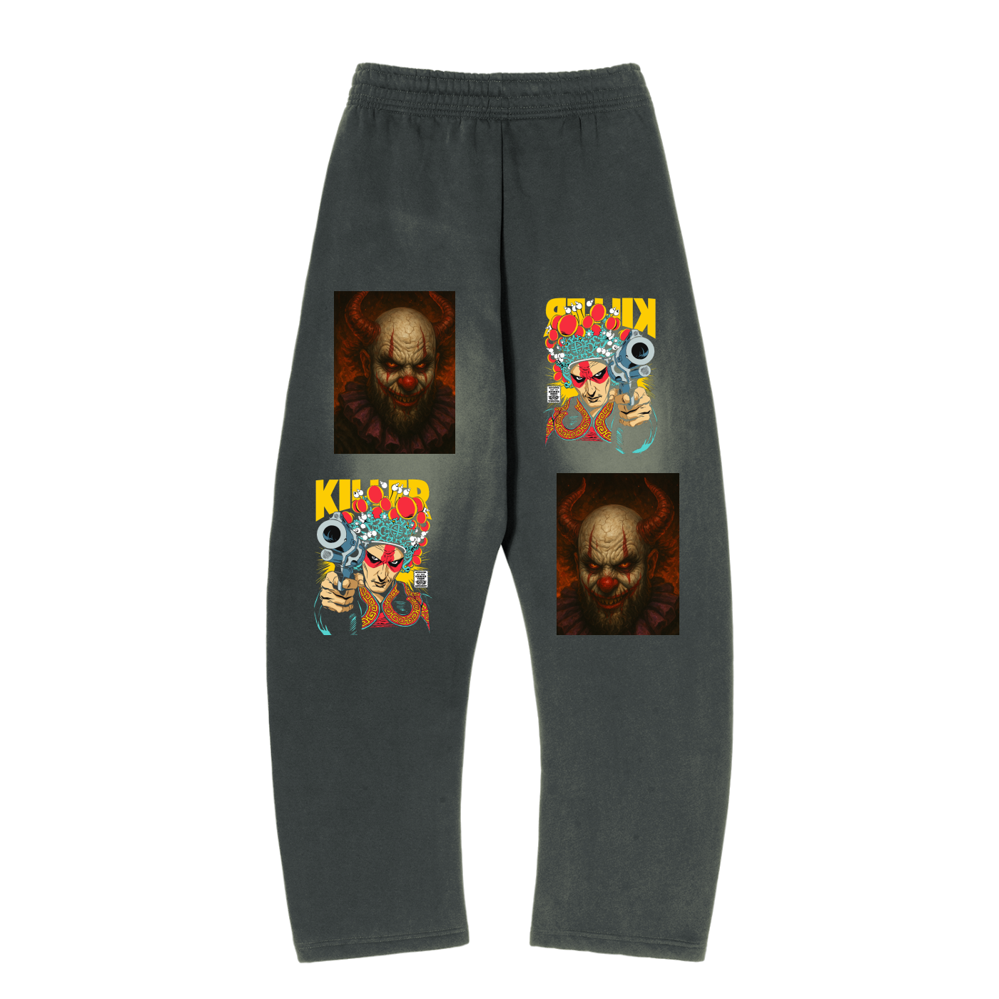 Sunfade Curved Blade Fleece Sweatpants