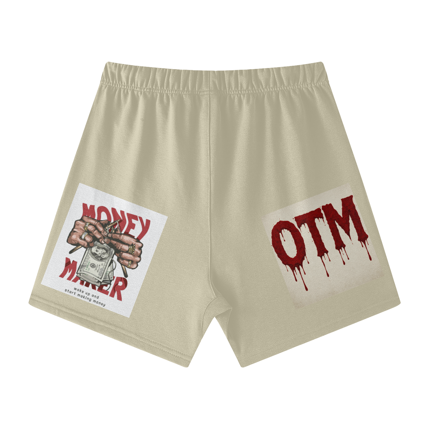 Streetwear Unisex Heavyweight Earth Tone Loose Fit FOG 100% Cotton Shorts