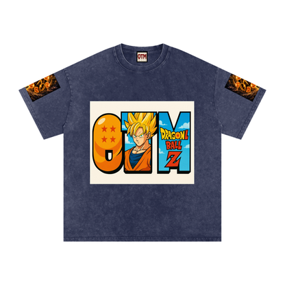Acid Wash Oversize T-Shirt - 250 GSM