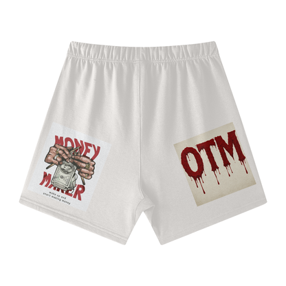 Streetwear Unisex Heavyweight Earth Tone Loose Fit FOG 100% Cotton Shorts