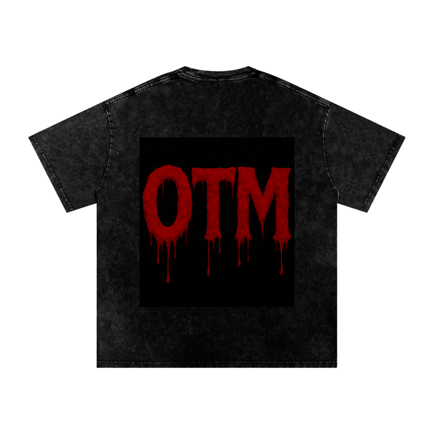 Acid Wash Oversize T-Shirt - 250 GSM