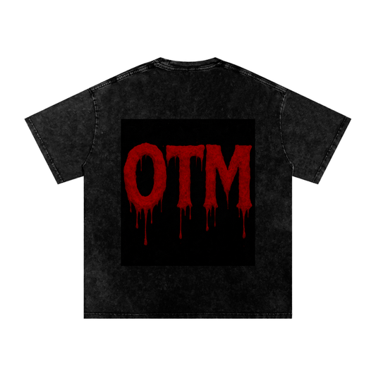 Acid Wash Oversize T-Shirt - 250 GSM