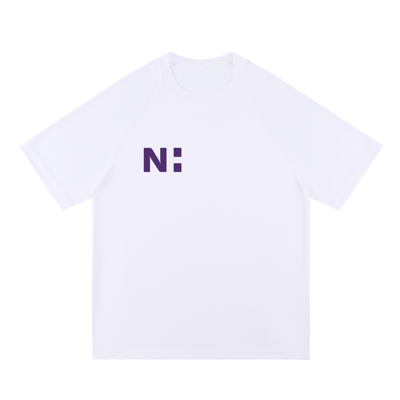 Raglan Sleeve Mesh T-Shirt