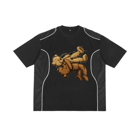 Contrast Piped Panel T-Shirt