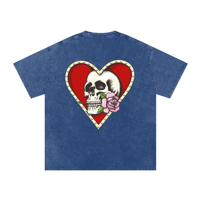 Acid Wash Oversize T-Shirt - 250 GSM