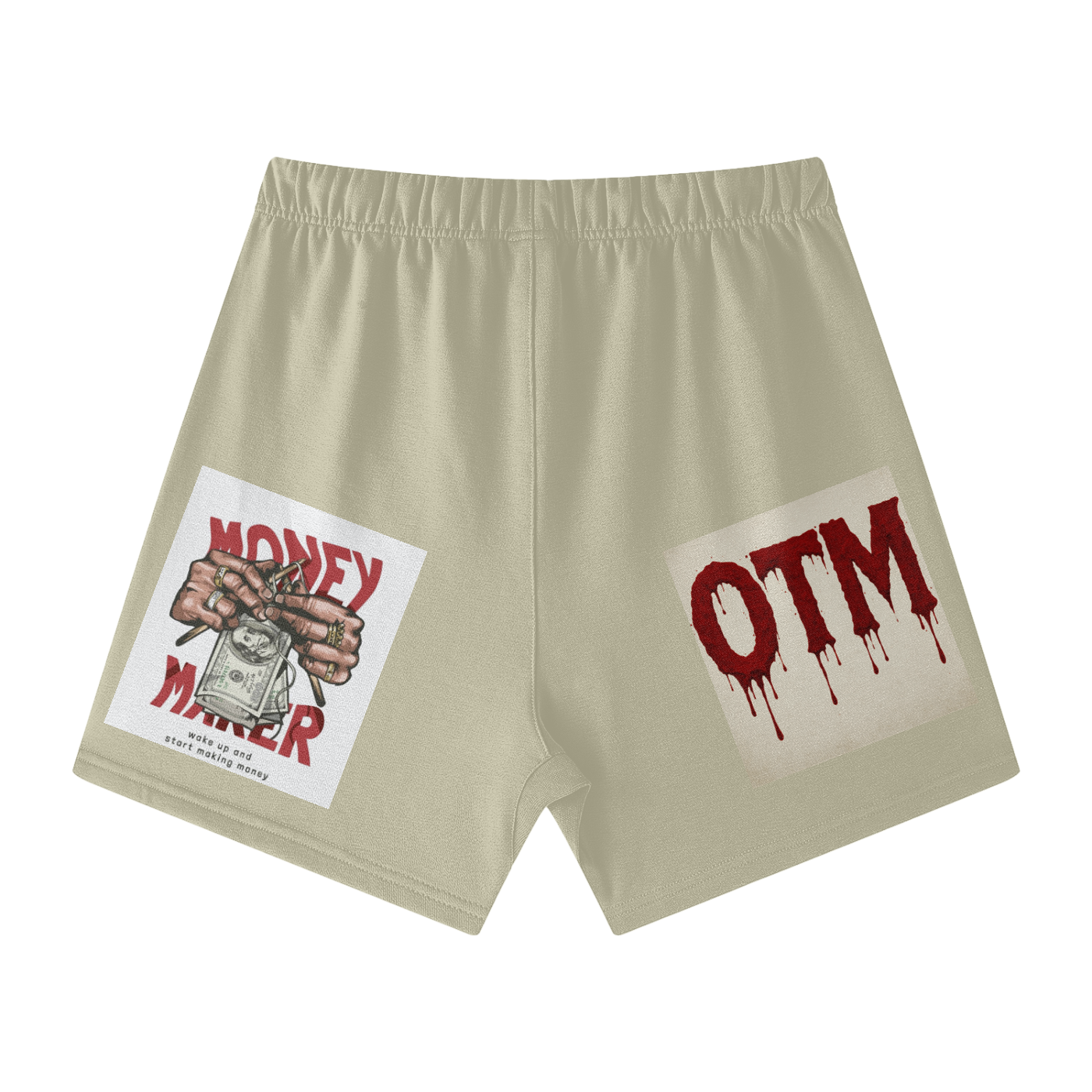 Streetwear Unisex Heavyweight Earth Tone Loose Fit FOG 100% Cotton Shorts