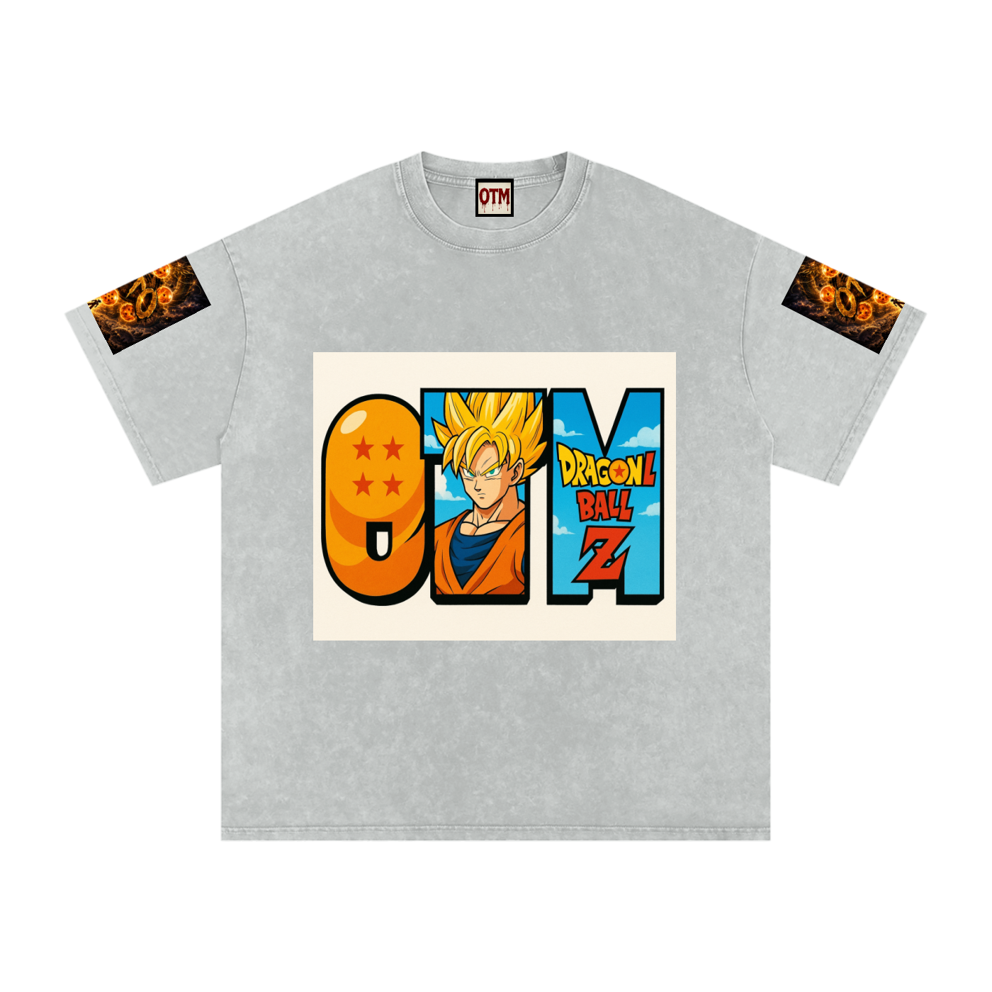 Acid Wash Oversize T-Shirt - 250 GSM