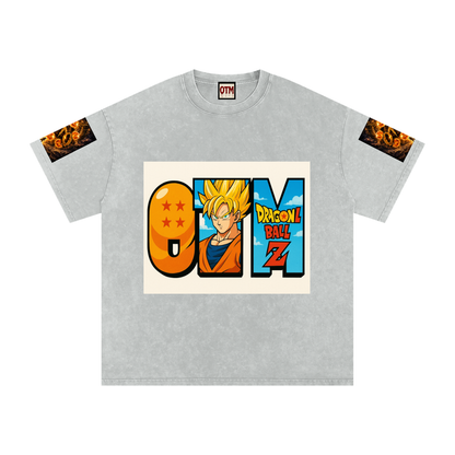 Acid Wash Oversize T-Shirt - 250 GSM