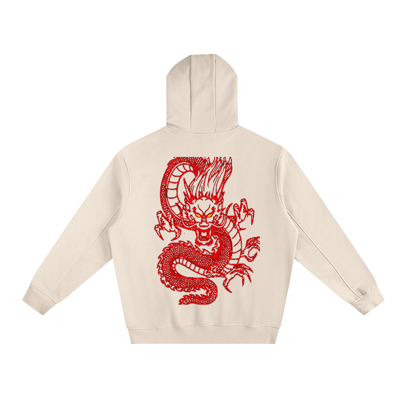 Fleeced High Neck Hoodie