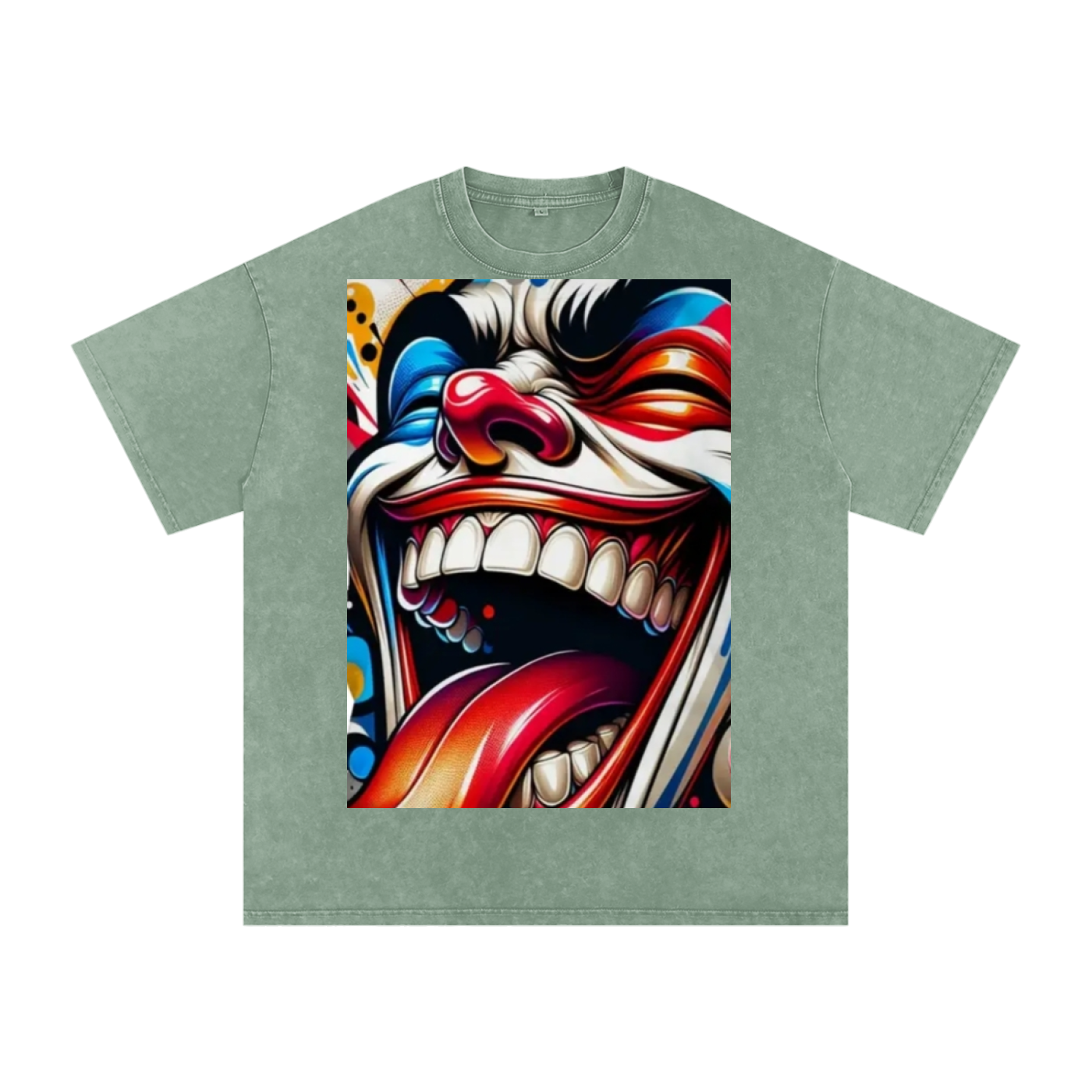 Acid Wash Oversize T-Shirt - 250 GSM
