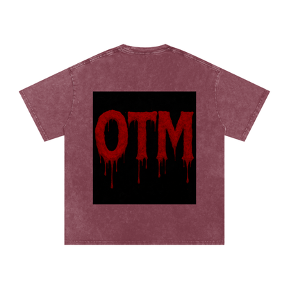 Acid Wash Oversize T-Shirt - 250 GSM