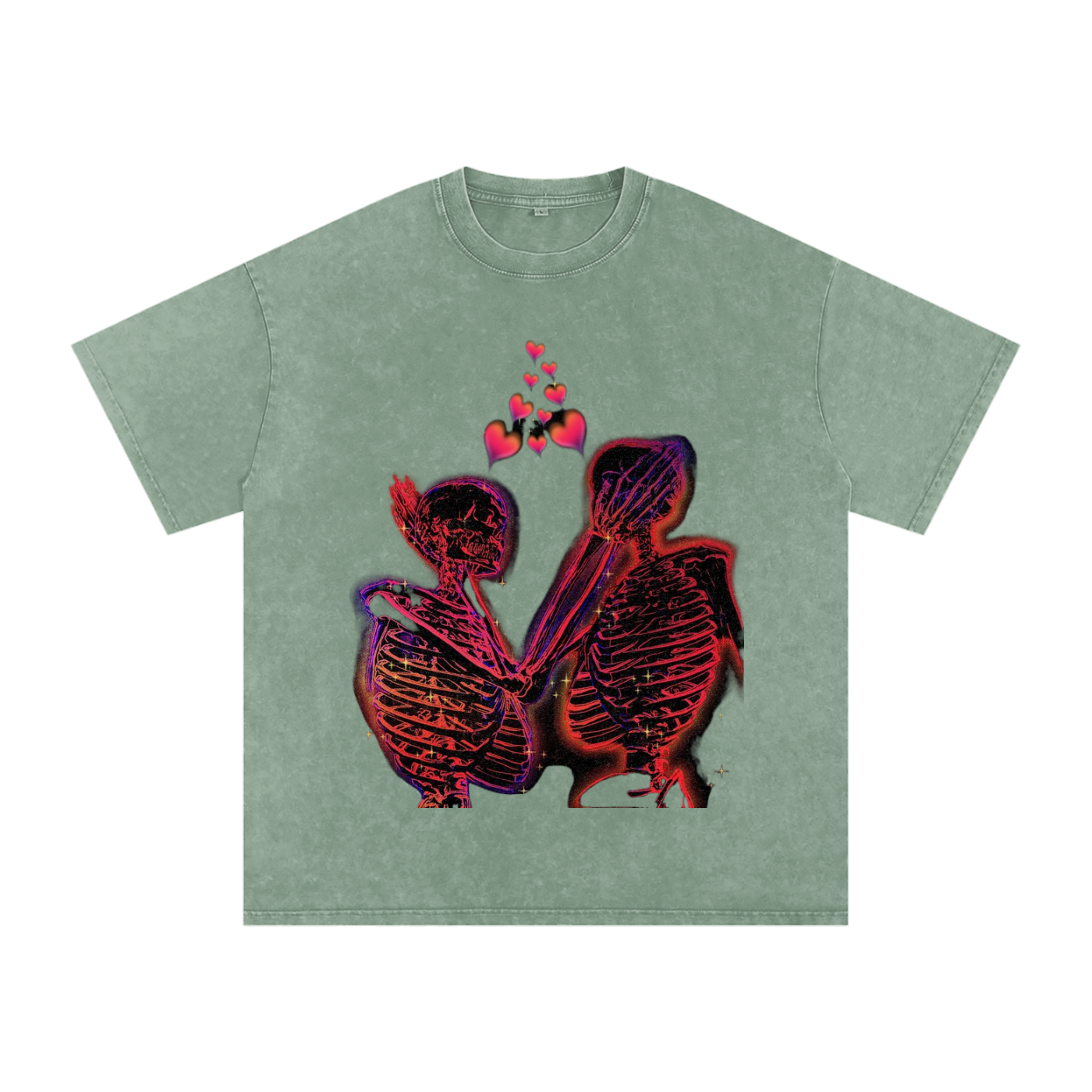 Acid Wash Oversize T-Shirt - 250 GSM