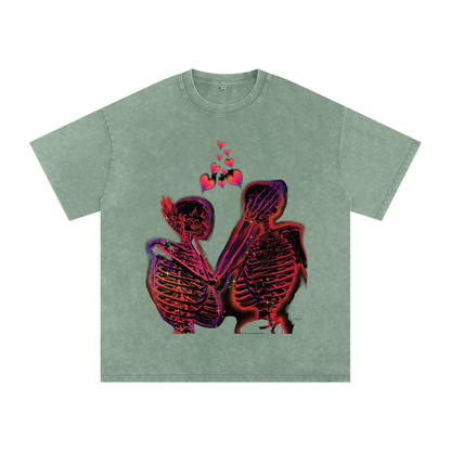 Acid Wash Oversize T-Shirt - 250 GSM