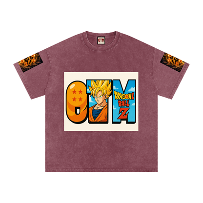Acid Wash Oversize T-Shirt - 250 GSM