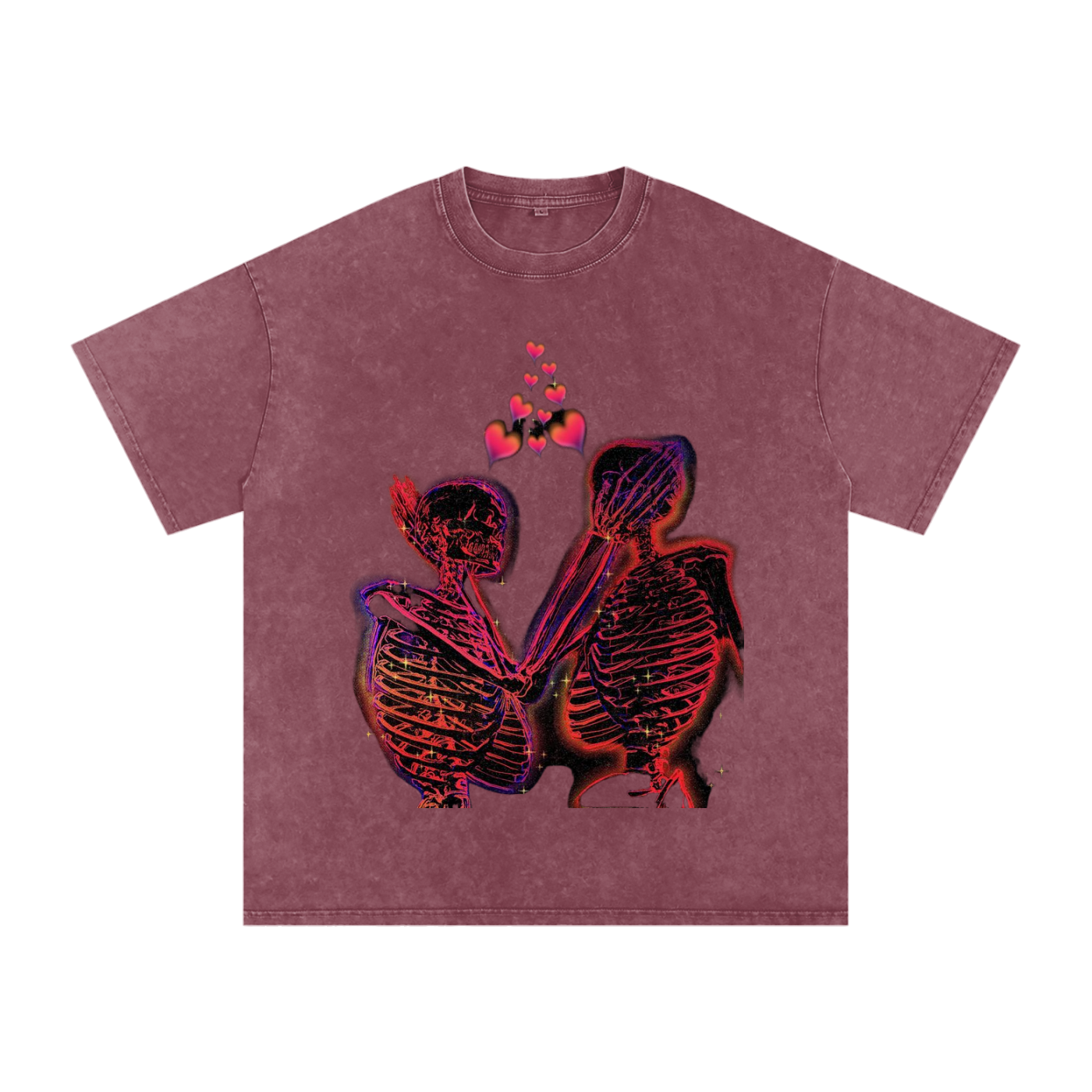 Acid Wash Oversize T-Shirt - 250 GSM