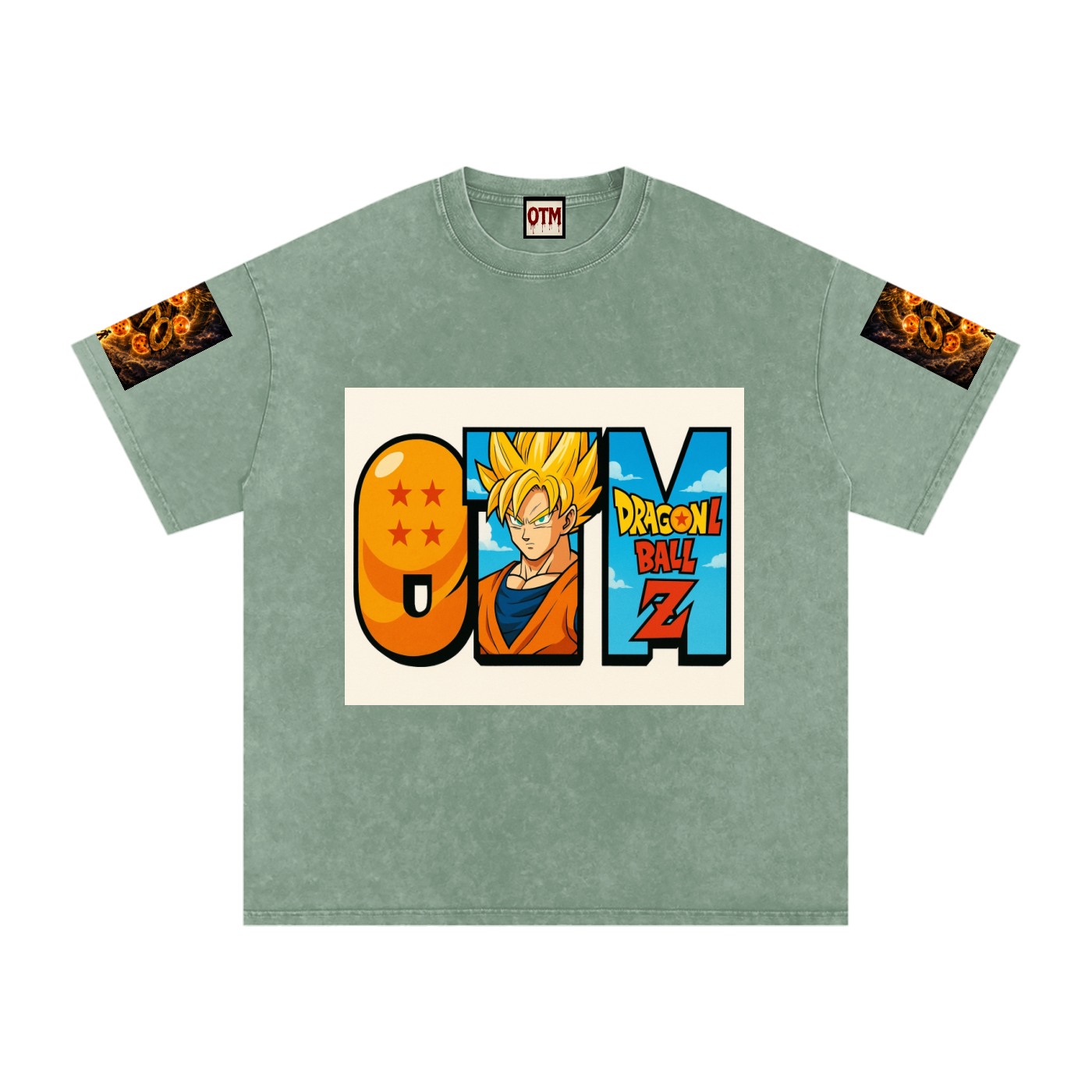 Acid Wash Oversize T-Shirt - 250 GSM