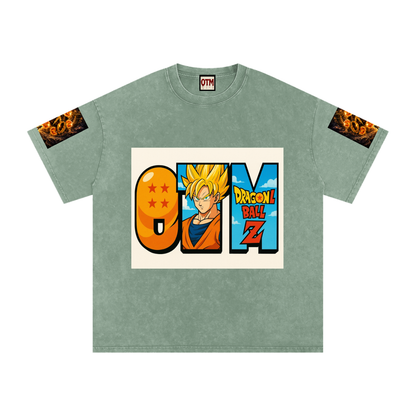 Acid Wash Oversize T-Shirt - 250 GSM