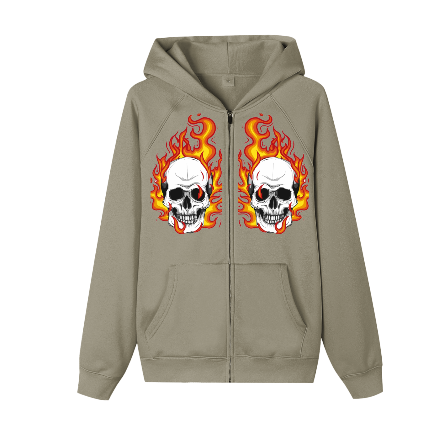 Essential Zip-up Fleece Hoodie