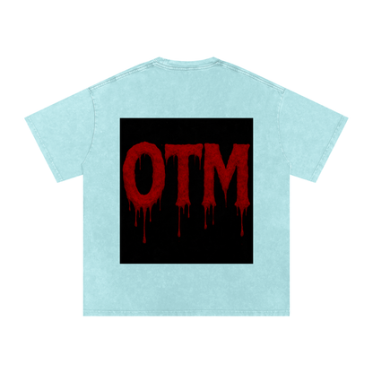 Acid Wash Oversize T-Shirt - 250 GSM