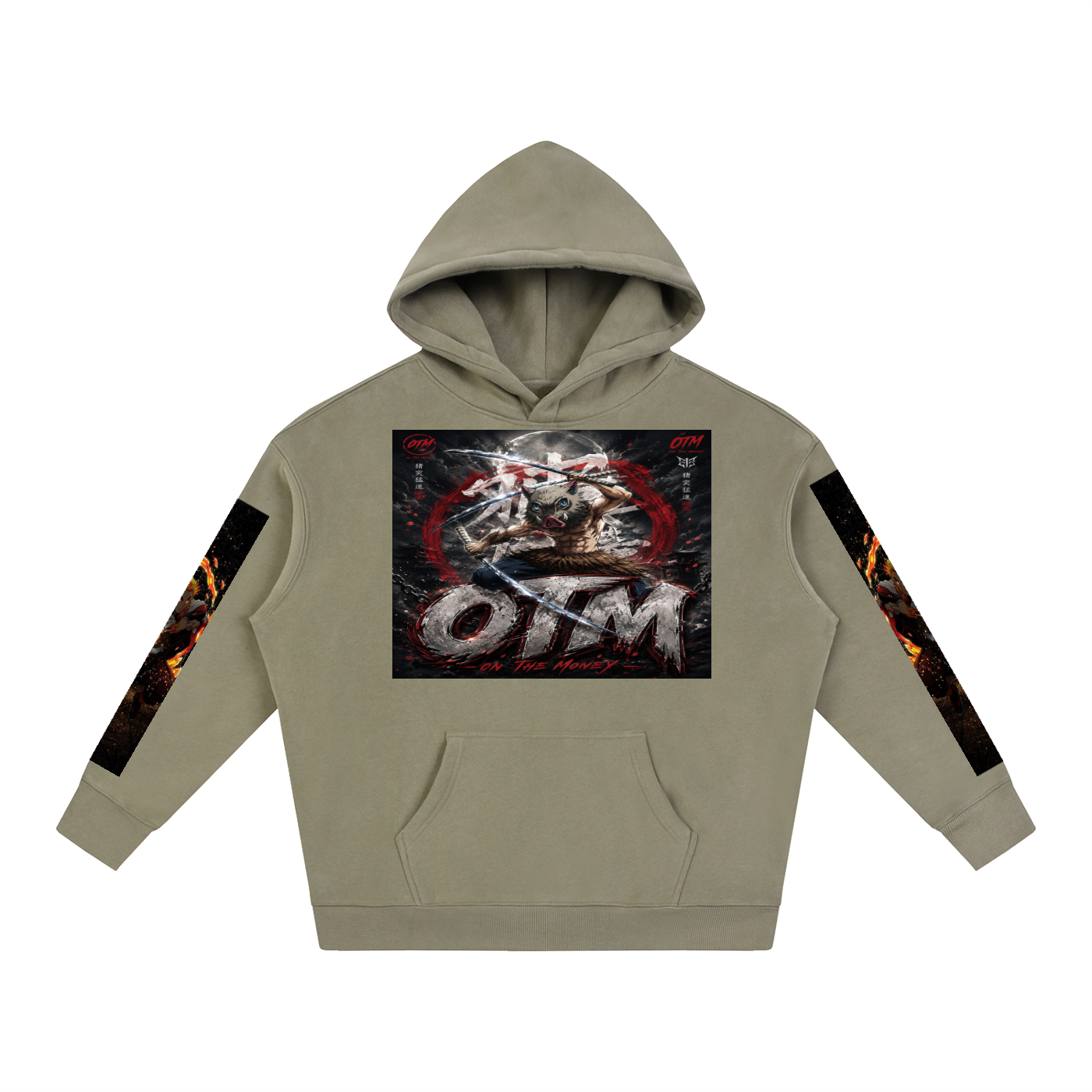 Oversize Fleeced Hoodie