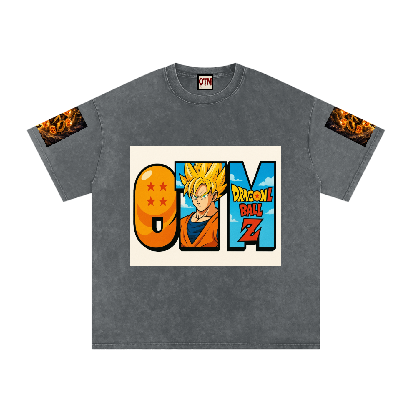 Acid Wash Oversize T-Shirt - 250 GSM