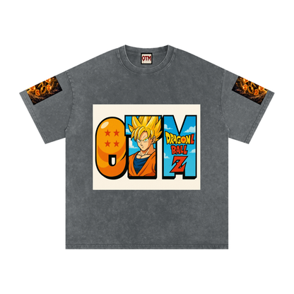 Acid Wash Oversize T-Shirt - 250 GSM