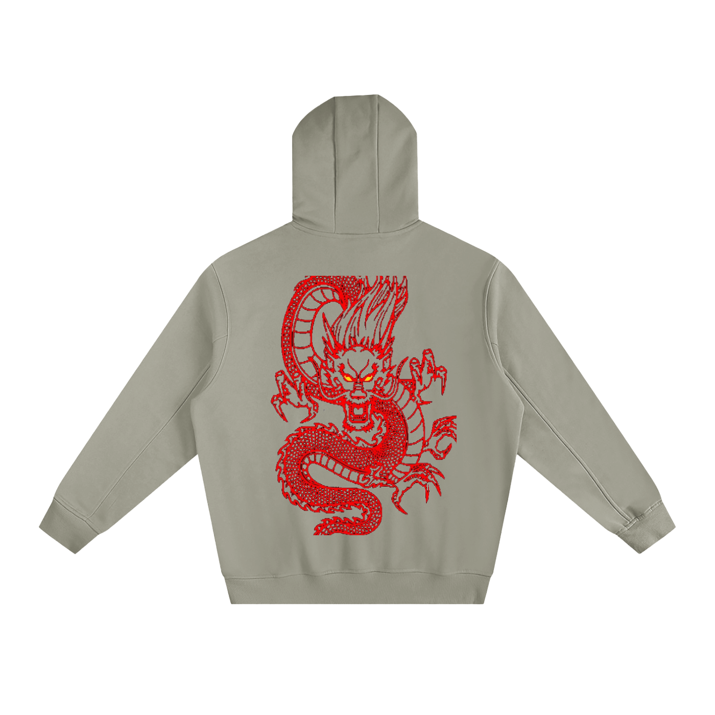 Fleeced High Neck Hoodie