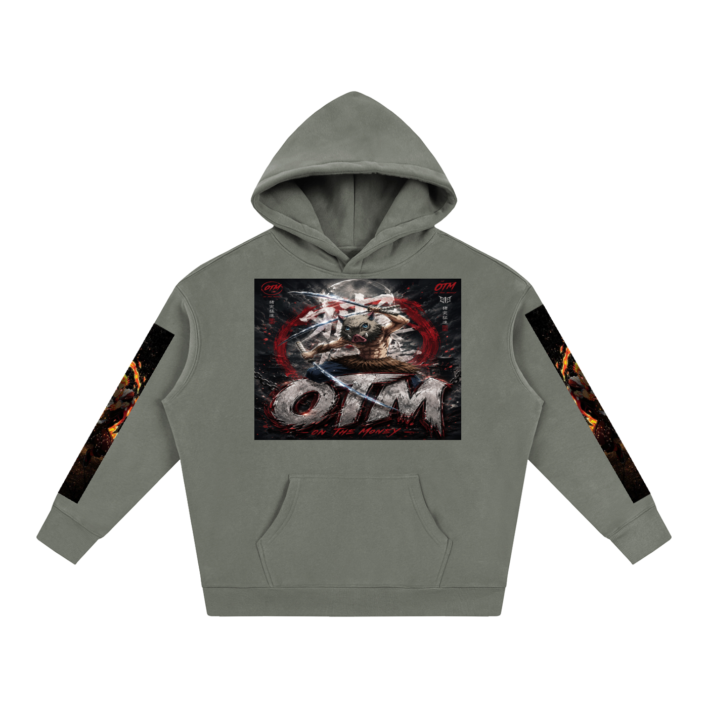 Oversize Fleeced Hoodie