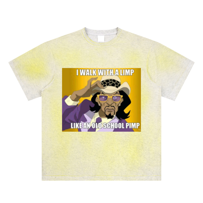 Sun Fade Hand-Painted T-Shirt