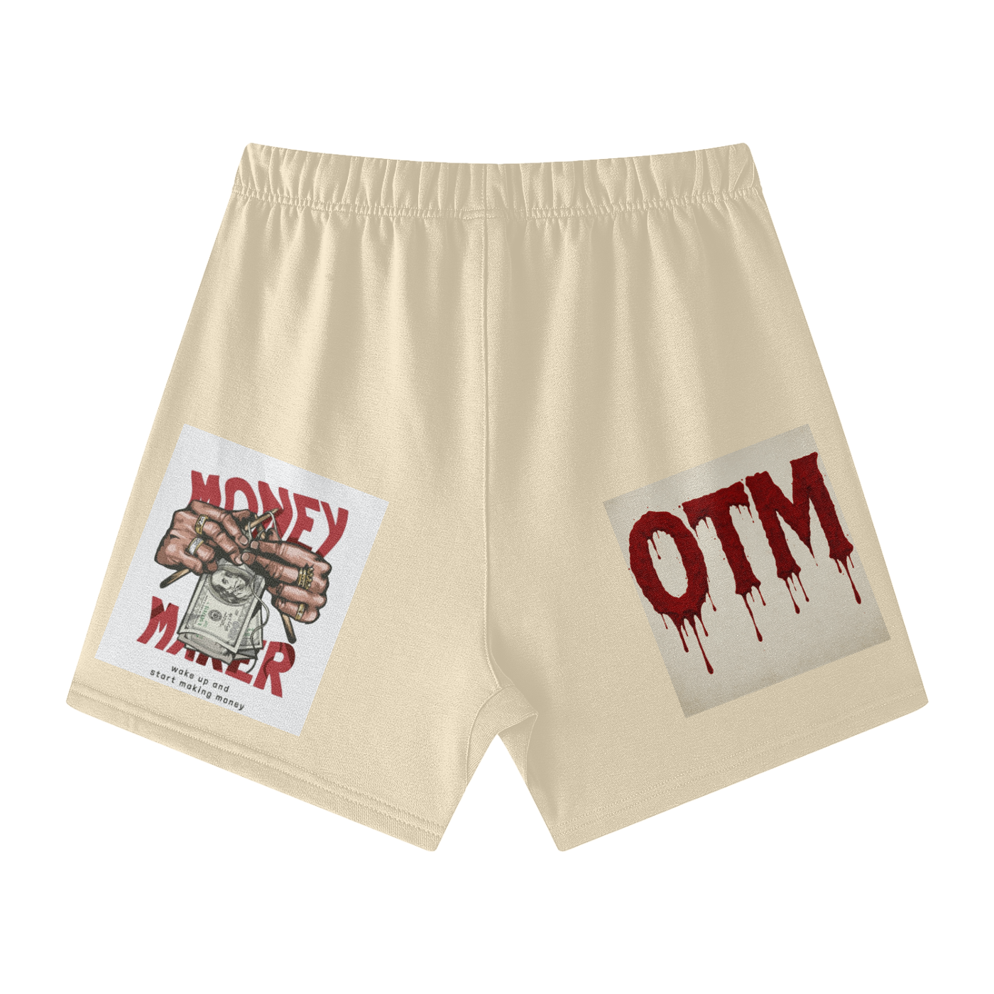 Streetwear Unisex Heavyweight Earth Tone Loose Fit FOG 100% Cotton Shorts