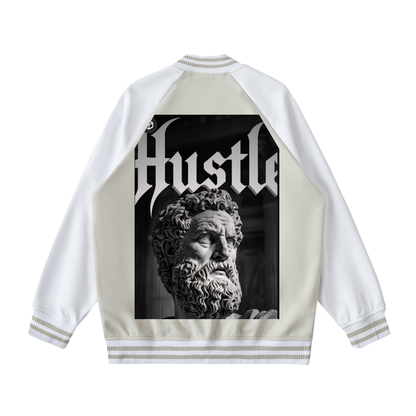 Premium Two-Tone Raglan Varsity Jacket - Unisex Streetwear