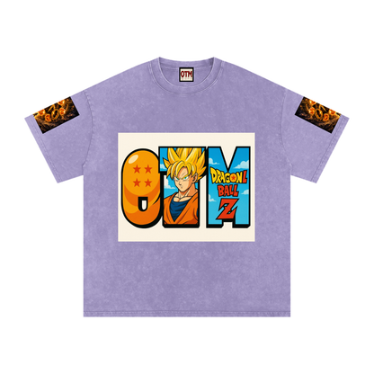 Acid Wash Oversize T-Shirt - 250 GSM