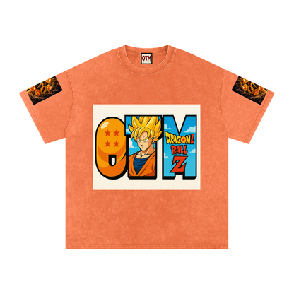 Acid Wash Oversize T-Shirt - 250 GSM