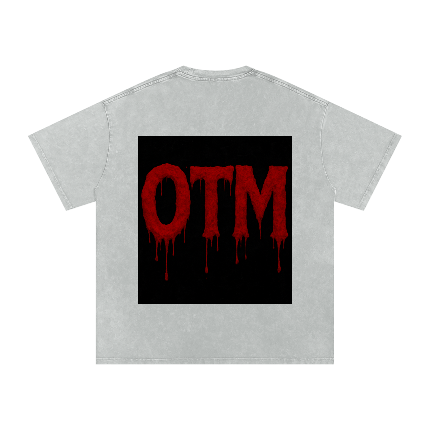 Acid Wash Oversize T-Shirt - 250 GSM