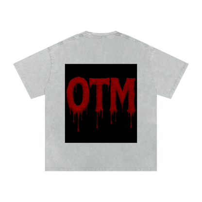 Acid Wash Oversize T-Shirt - 250 GSM
