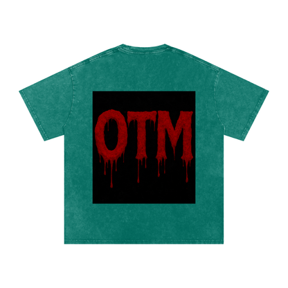 Acid Wash Oversize T-Shirt - 250 GSM