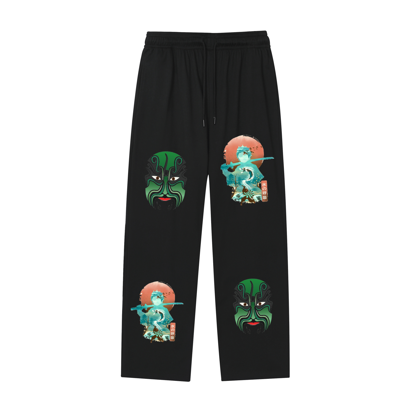 Mesh-Lined Quick-Dry Performance Athletic Leg Pants