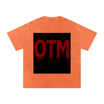 Acid Wash Oversize T-Shirt - 250 GSM