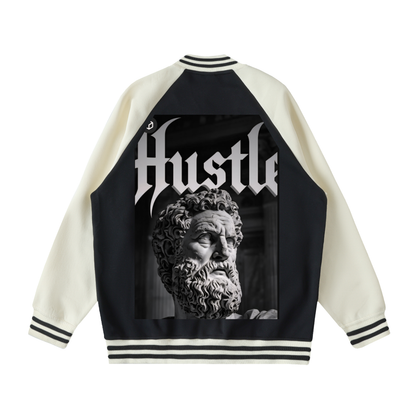 Premium Two-Tone Raglan Varsity Jacket - Unisex Streetwear