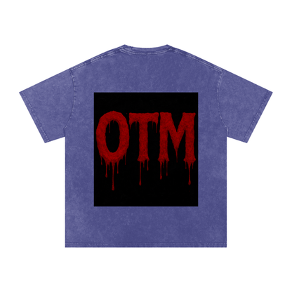 Acid Wash Oversize T-Shirt - 250 GSM