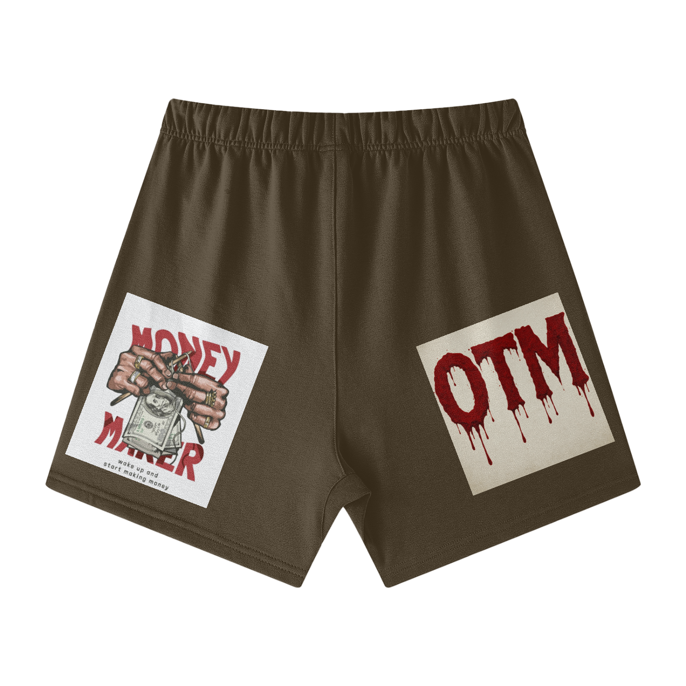 Streetwear Unisex Heavyweight Earth Tone Loose Fit FOG 100% Cotton Shorts