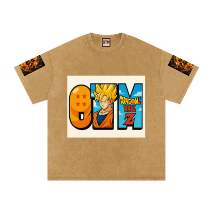 Acid Wash Oversize T-Shirt - 250 GSM