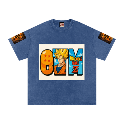 Acid Wash Oversize T-Shirt - 250 GSM