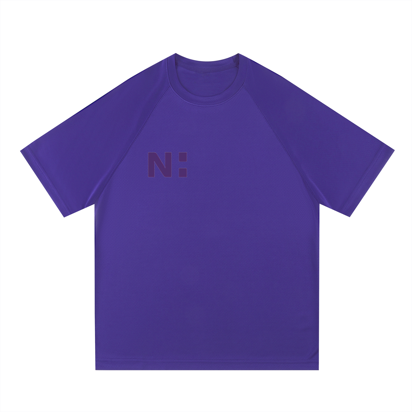 Raglan Sleeve Mesh T-Shirt