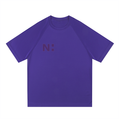 Raglan Sleeve Mesh T-Shirt