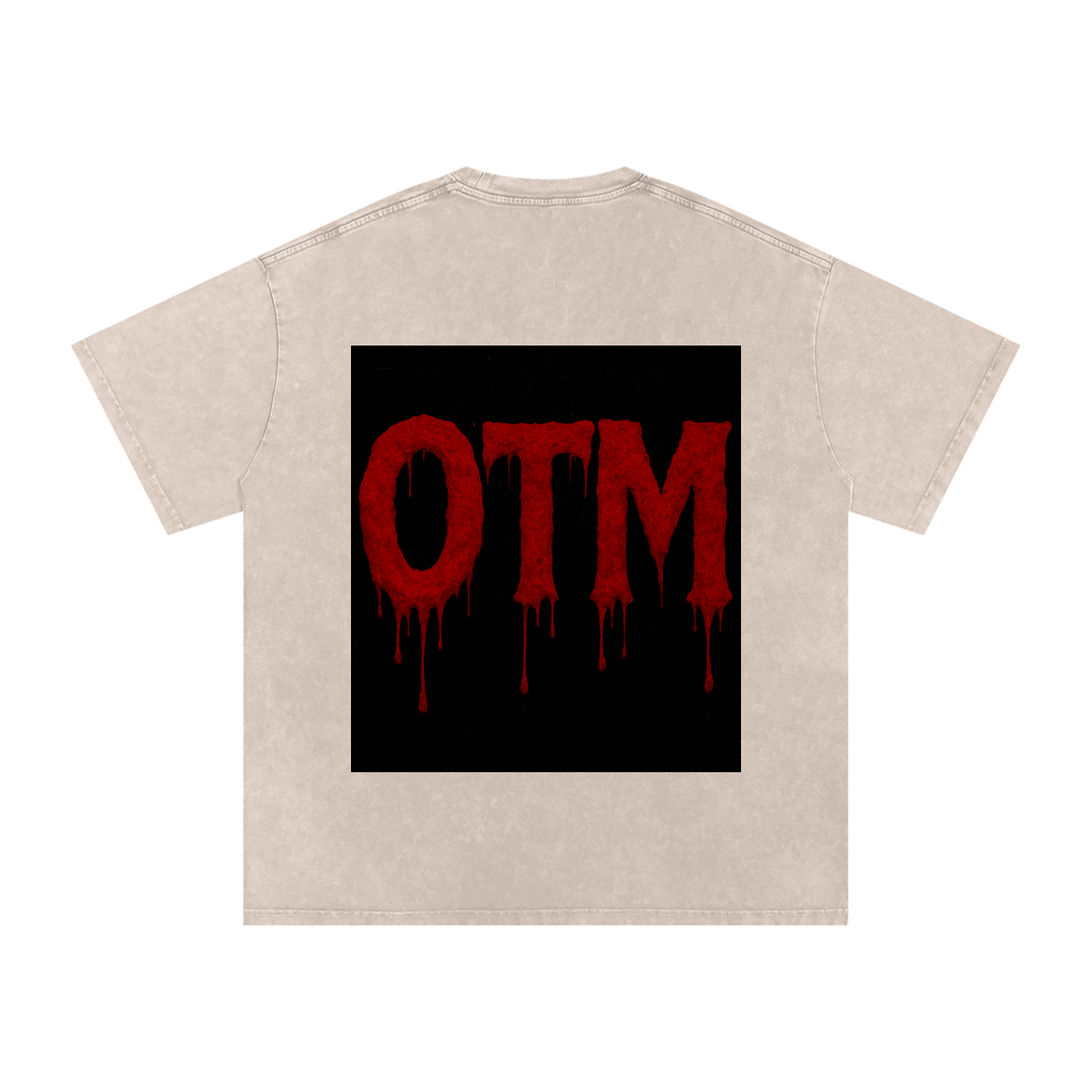 Acid Wash Oversize T-Shirt - 250 GSM