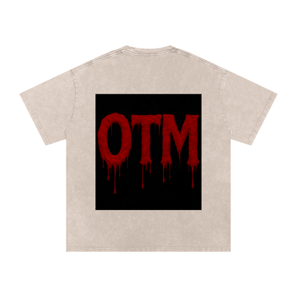 Acid Wash Oversize T-Shirt - 250 GSM
