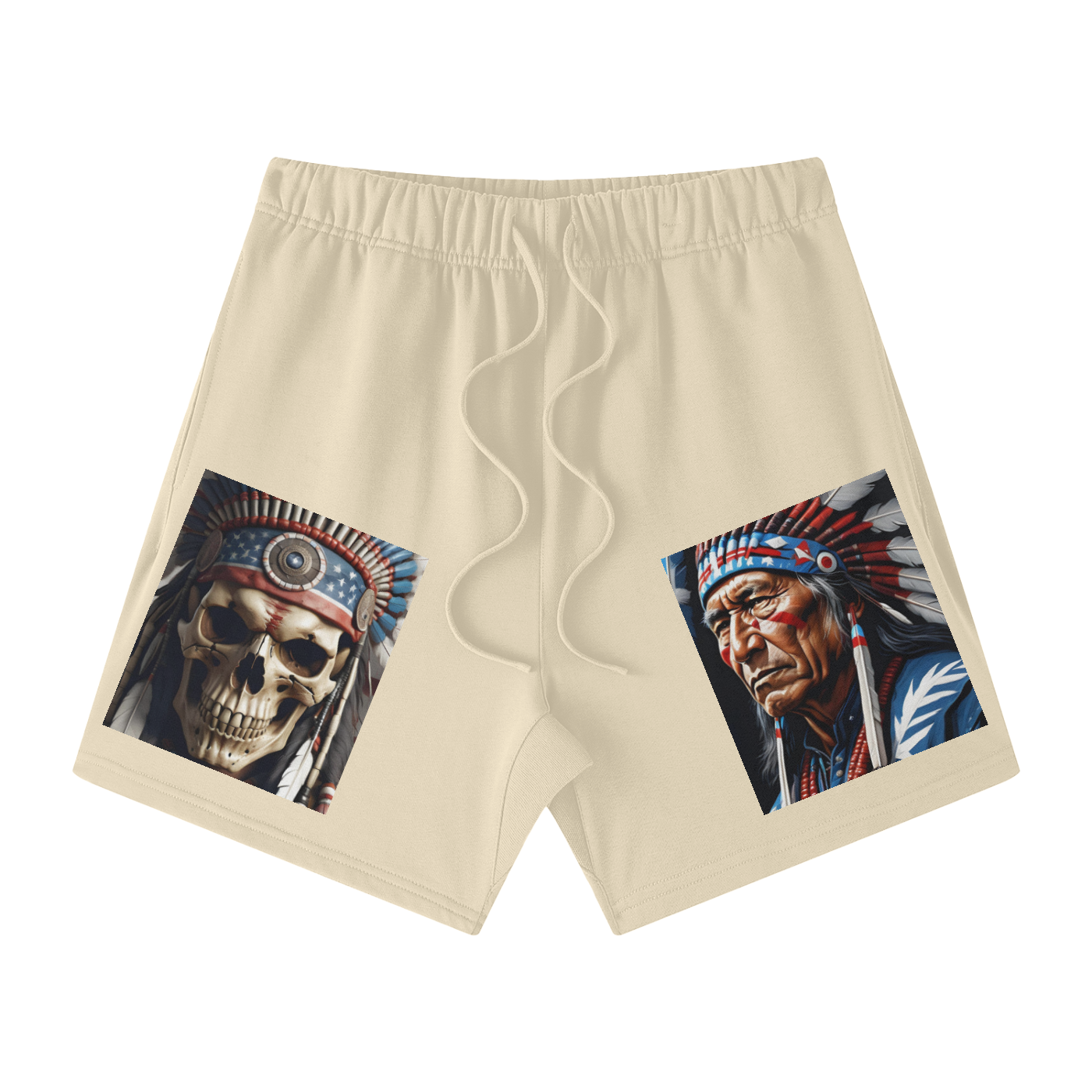 Streetwear Unisex Heavyweight Earth Tone Loose Fit FOG 100% Cotton Shorts