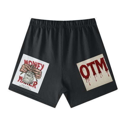 Streetwear Unisex Heavyweight Earth Tone Loose Fit FOG 100% Cotton Shorts