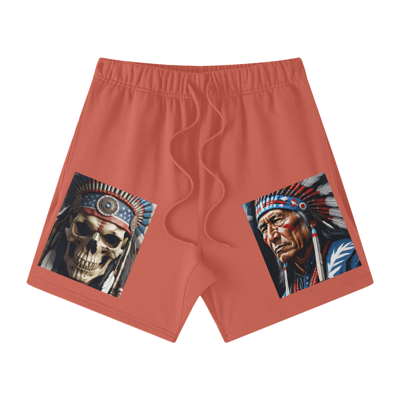 Streetwear Unisex Heavyweight Earth Tone Loose Fit FOG 100% Cotton Shorts